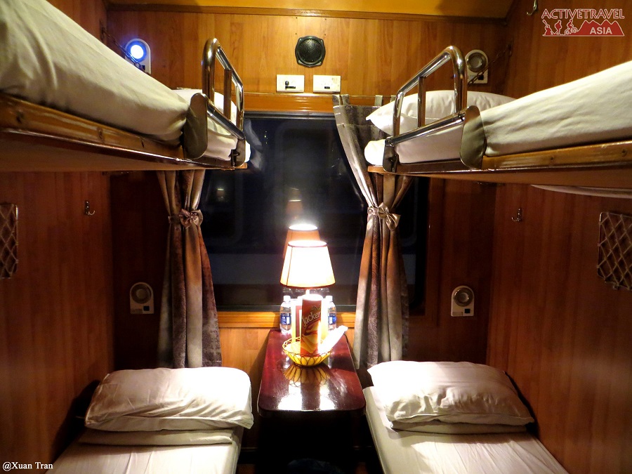 Soft berth cabin of Hanoi - Sapa train inside-soft-berth-cabin-of-hanoi-sapa-train