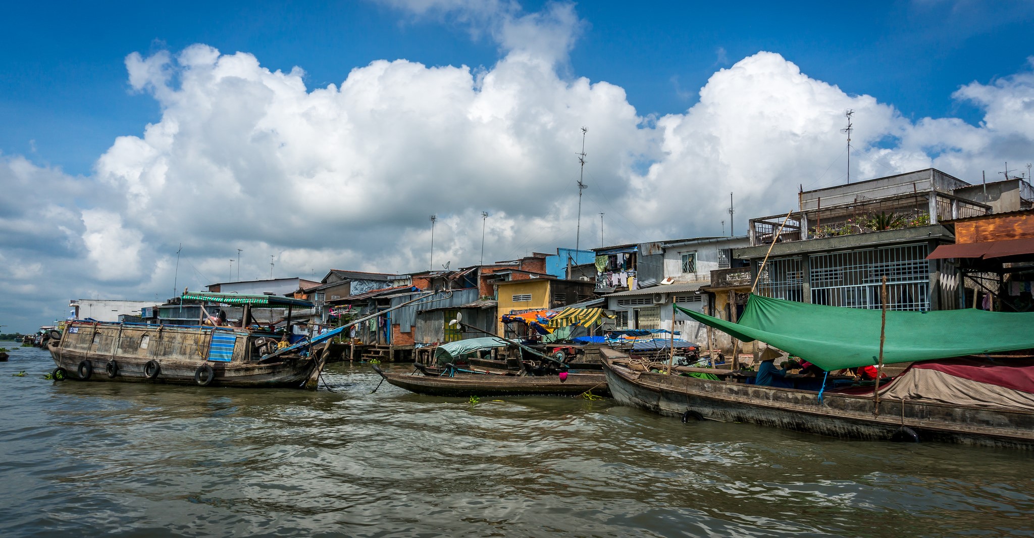 Cycling through Tan Phong Island & Explore Cai Rang Market