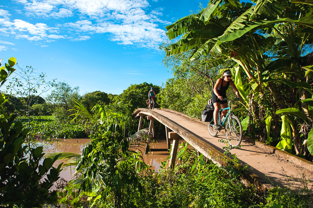 Biking Mekong 4 days
